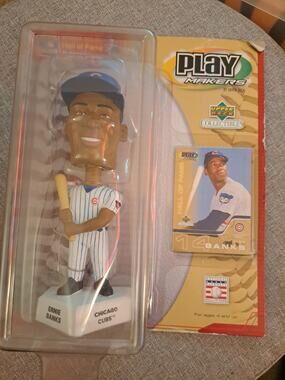 Ernie Banks Chicago Cubs MLB HOF Edition Upper Deck Play Makers Bobblehead